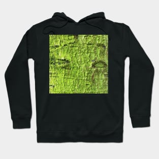 Mossy Green Abstract Hoodie